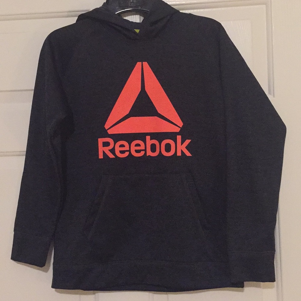 REEBOK Hooded Sweatshirt Girls SZ M